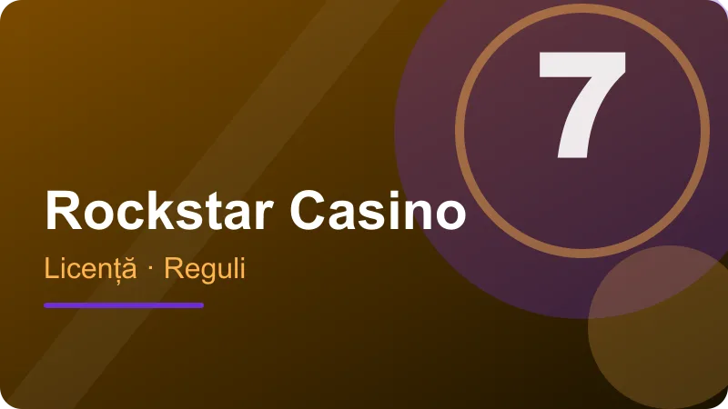Reîncărcări, cashback și trepte VIP – ilustrație pentru secțiunea Rockstar Casino